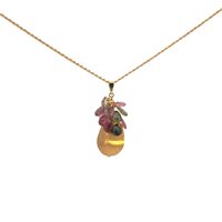 Collana Cianfrone Gioielli Donna in Oro Ametista COOR-49-198 - COOR-49-198
